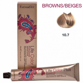 Farmavita Life Color Plus Browns/Beiges 10.8/10.7 - profesionálna farba na vlasy
