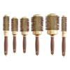 Olivia Garden Expert Blowout Shine Wavy Bristles Gold & Brown