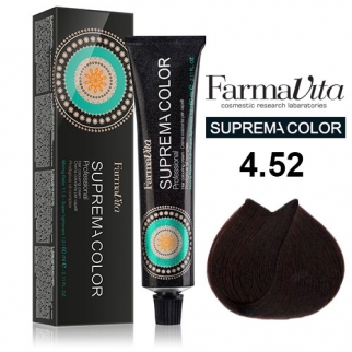 Farmavita Suprema Color 4.52 - profesionálna farba na vlasy