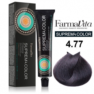 Farmavita Suprema Color 4.77 - profesionálna farba na vlasy