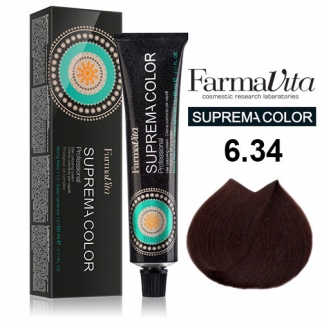 Farmavita Suprema Color 6.34 - profesionálna farba na vlasy