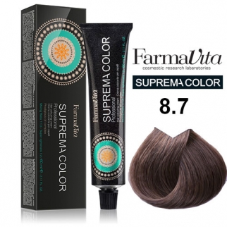 Farmavita Suprema Color 8.7 - profesionálna farba na vlasy