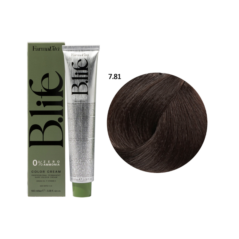 Farmavita B.Life Color 7.81 Brown Ash Blonde