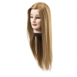 Eurostil Cvičná hlava CINDY blond 45-55 cm