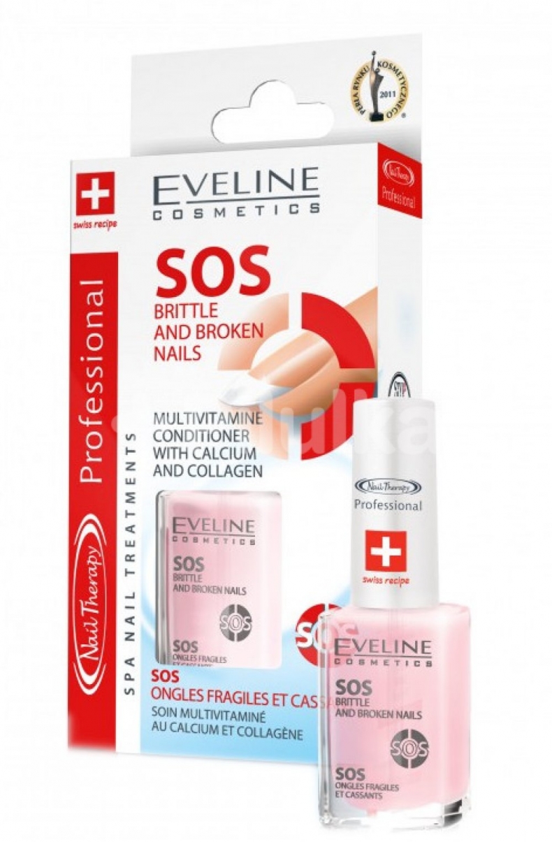 Eveline SOS Lak na krehké a rozštiepené nechty