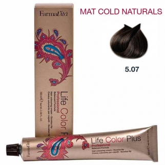 Farmavita Life Color Plus Matt Cold Naturals 5.07 - profesionálna farba na vlasy