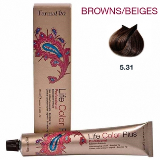 Farmavita Life Color Plus  Browns/Beiges 5.31 - profesionálna farba na vlasy