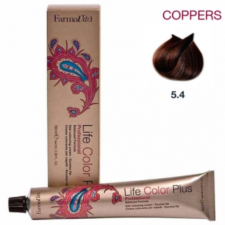 Farmavita Life Color Plus Coppers 5.4 - profesionálna farba na vlasy