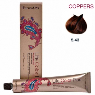 Farmavita Life Color Plus Coppers 5.43 - profesionálna farba na vlasy