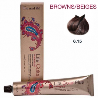 Farmavita Life Color Plus Browns/Beiges 6.15 - profesionálna farba na vlasy