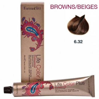 Farmavita Life Color Plus  Browns/Beiges  6.32 - profesionálna farba na vlasy