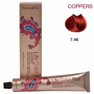 Farmavita Life Color Plus Coopers 7.46 - profesionálna farba na vlasy