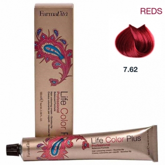 Farmavita Life Color Plus Reds 7.62 - profesionálna farba na vlasy
