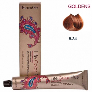 Farmavita Life Color Plus Goldens 8.34 - profesionálna farba na vlasy