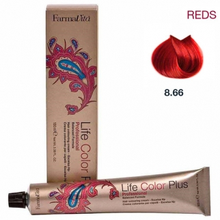 Farmavita Life Color Plus Reds 8.66 - profesionálna farba na vlasy