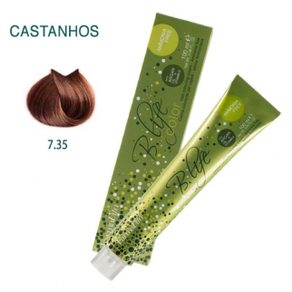 Farmavita B.LIFE Color Marroni 7.35 – farba na vlasy bez amoniaku