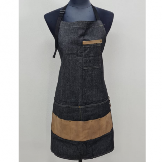 Hairway Barber Zástera denim