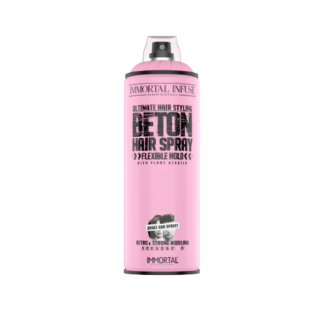 Immortal Infuse Beton Hair Spray Flexible Hold Flexibilný lak na vlasy s matným efektom