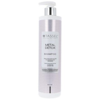 Tassel Metal Detox Shampoo je šampón určený na odstránenie stôp ťažkých kovov z vlasov po farbení, odfarbovaní a iných chemických ošetreniach.