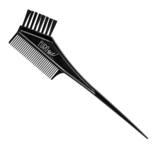 Eurostil štetec na farbenie vlasov s hrebeňom a hrotom čierny 21,5 cm