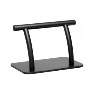 Hairway Footrest Black kadernícka opierka na nohy k stoličke čierna