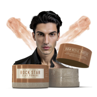 Immortal Infuse Rock Star Clay Pomade matná hlina na vlasy