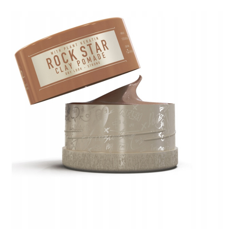 Immortal Infuse Rock Star Clay Pomade - matná hlina na vlasy – Obrázok 3