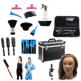 Školský set Nožnice s britvou Eurostil + Kufrík Hairway