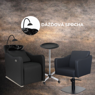 kadernícky set kreslo mycí box belcanto spa vozík eurostil gio