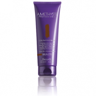farmavita amethyste colouring mask brunette tónovacia maska na vlasy hnedá