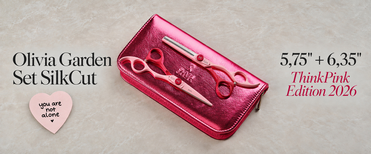 Olivia Garden think pink 2026 Silkcut noznice