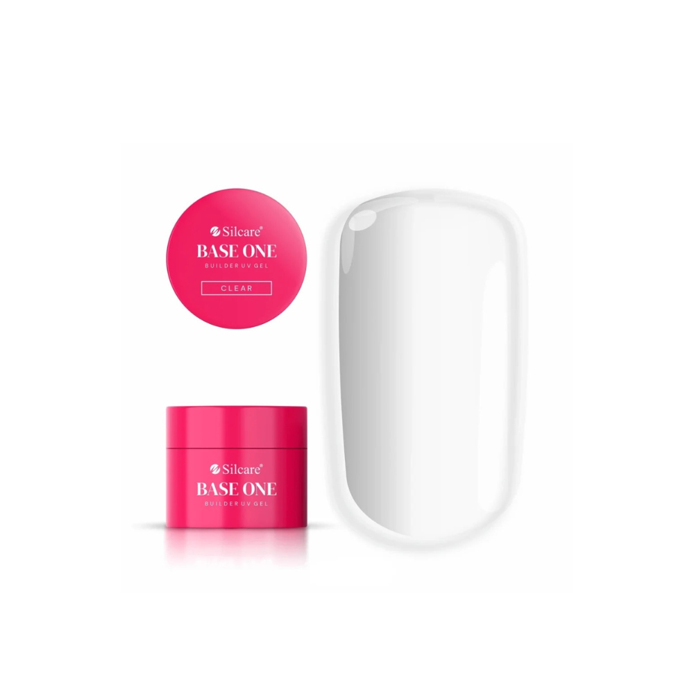 Silcare Base One UV Gel Clear číry gel na nechty