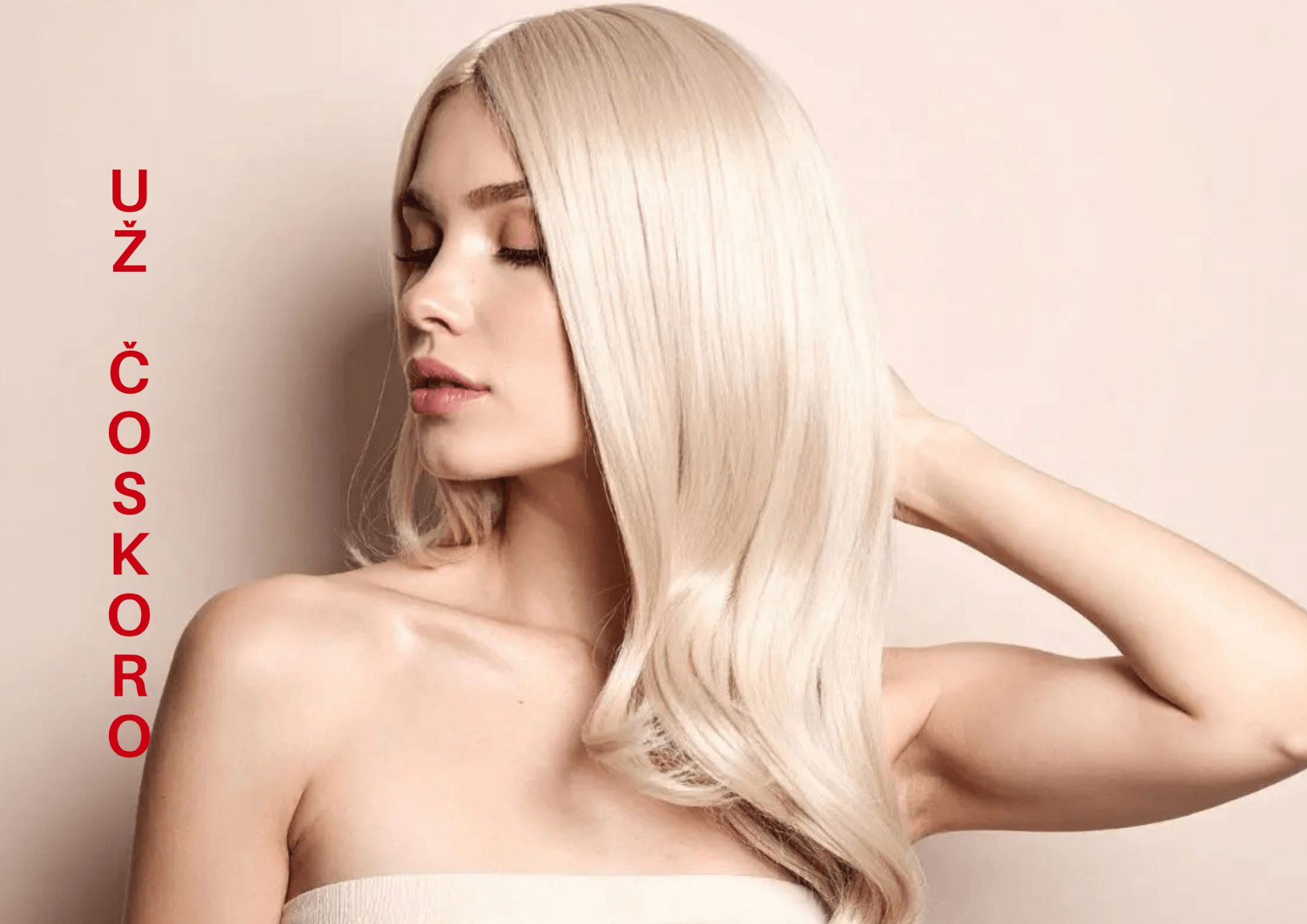 modleka blond vlasy